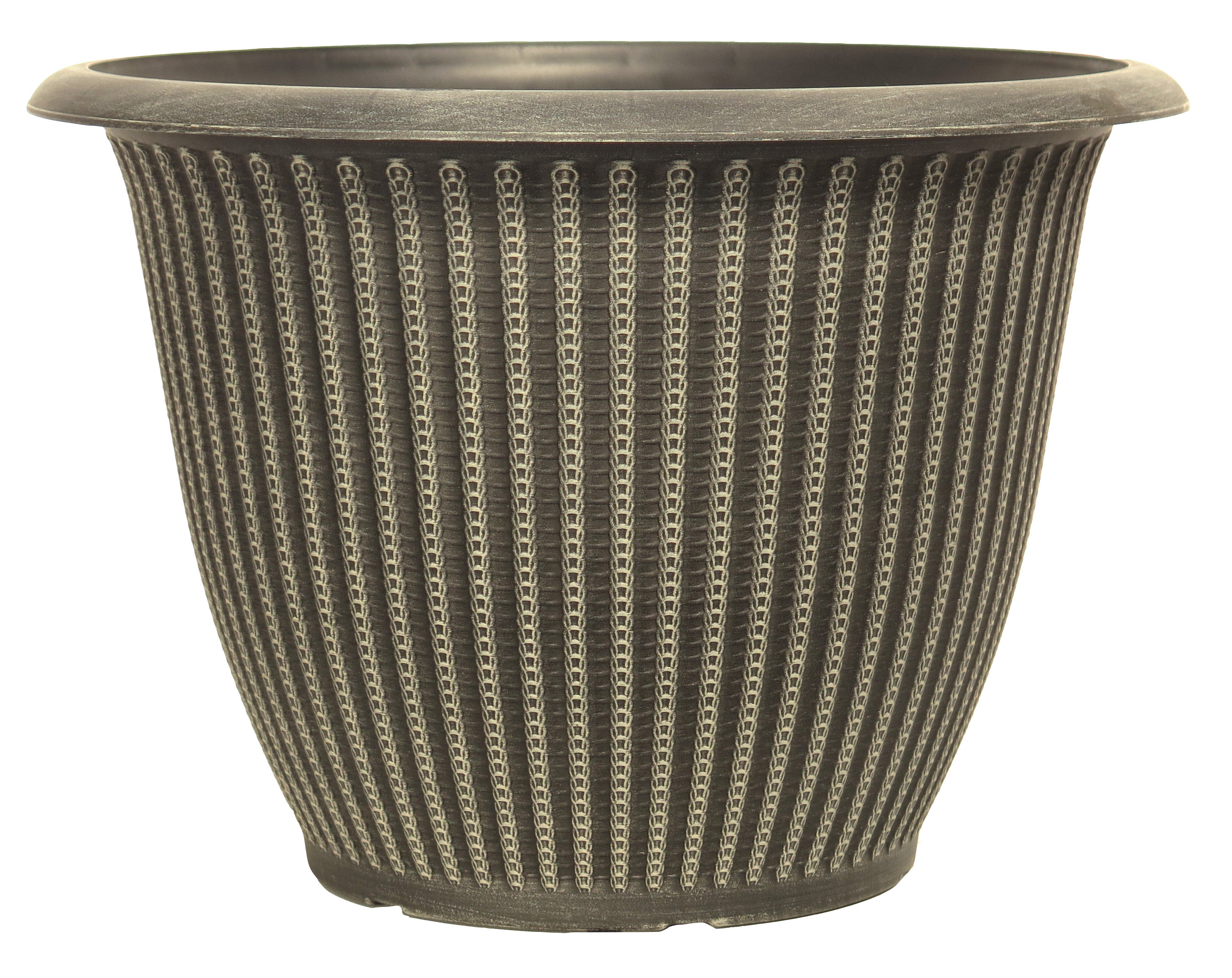 13 Piper Planter Brushed Champaign - 46 per case - Decorative Planters